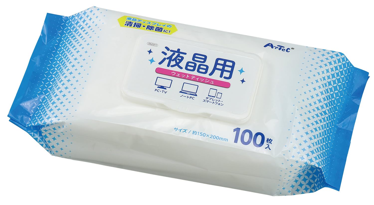 ウェットティッシュ Amazon.co.jp: アーテック 液晶用ウェットティッシュ不織布 52311 PC